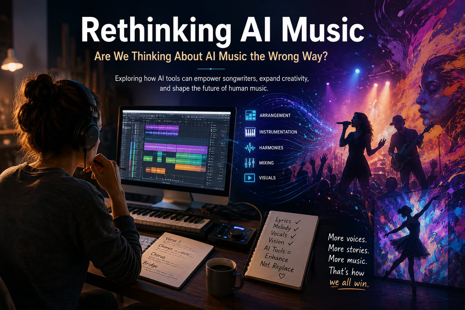 rethinking AI music